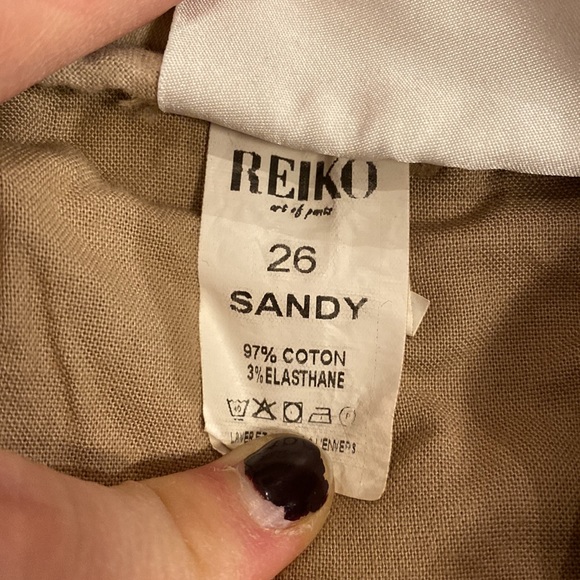 Reiko Basic Pant (Skinny fit) - Sandy color - Picture 4 of 5